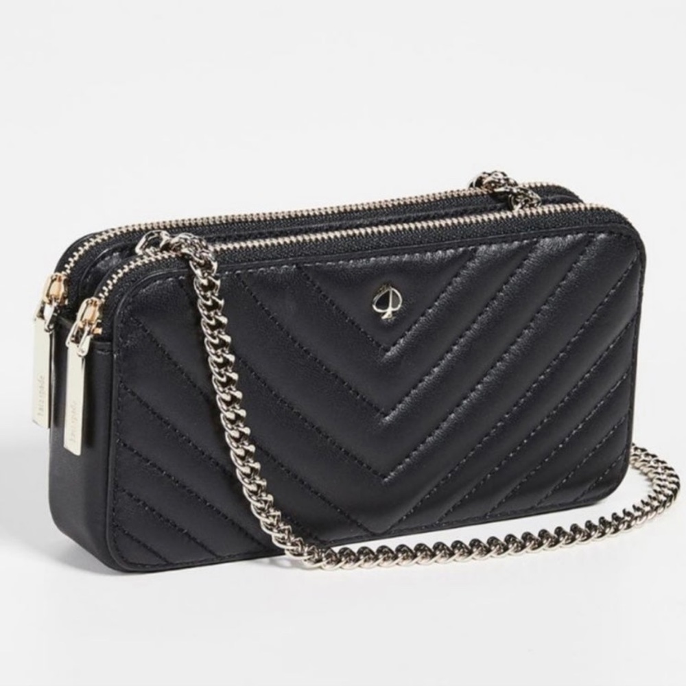 NEW Kate Spade Amelia Double Zip Mini Crossbody
